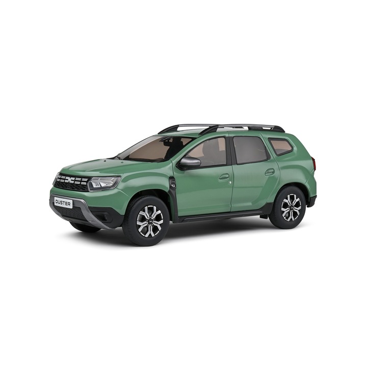 Dacia Duster Verde Facelift 2023 autómodell, 1:18, Solido