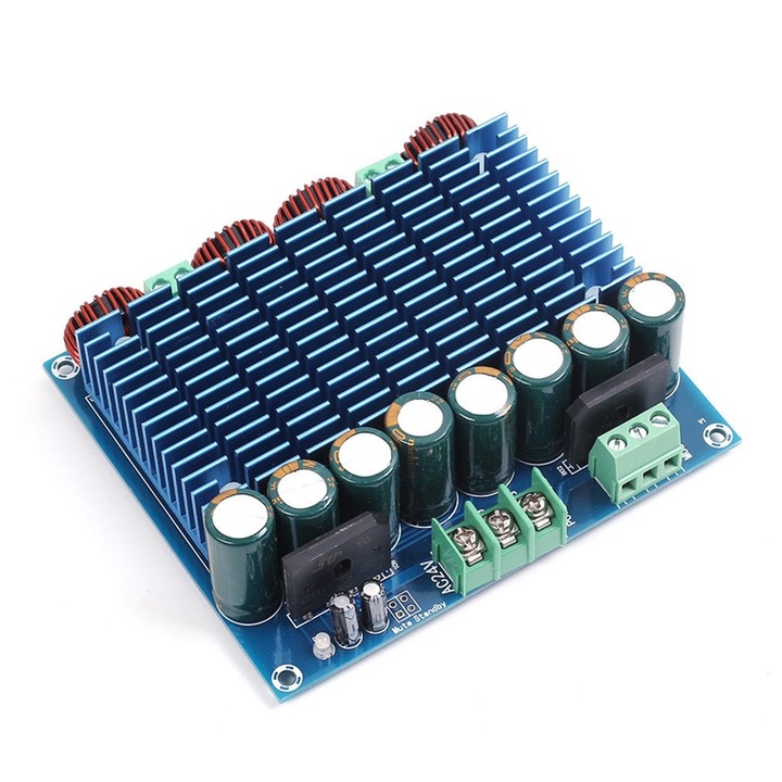 Amplificator audio stereo 2x420W cu TDA8954TH, HX-M252