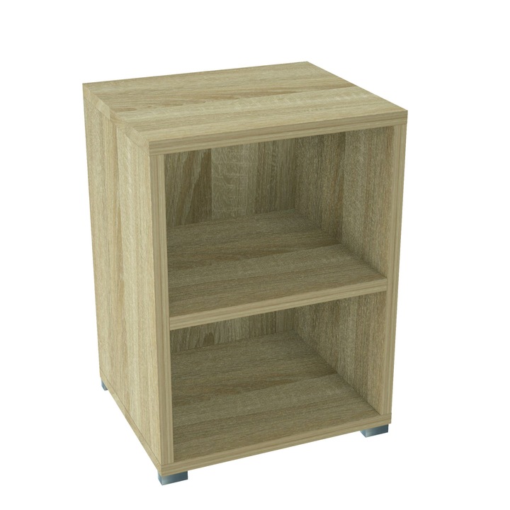 Нощно шкафче, 45х35х30 см, Сонома