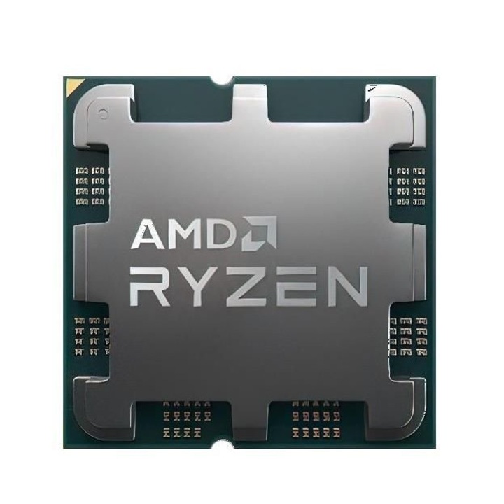 Процесор AMD Ryzen 5 7600, 6C / 12T, 3.80 - 5.10 GHz, 38 MB кеш, 65 W, тава
