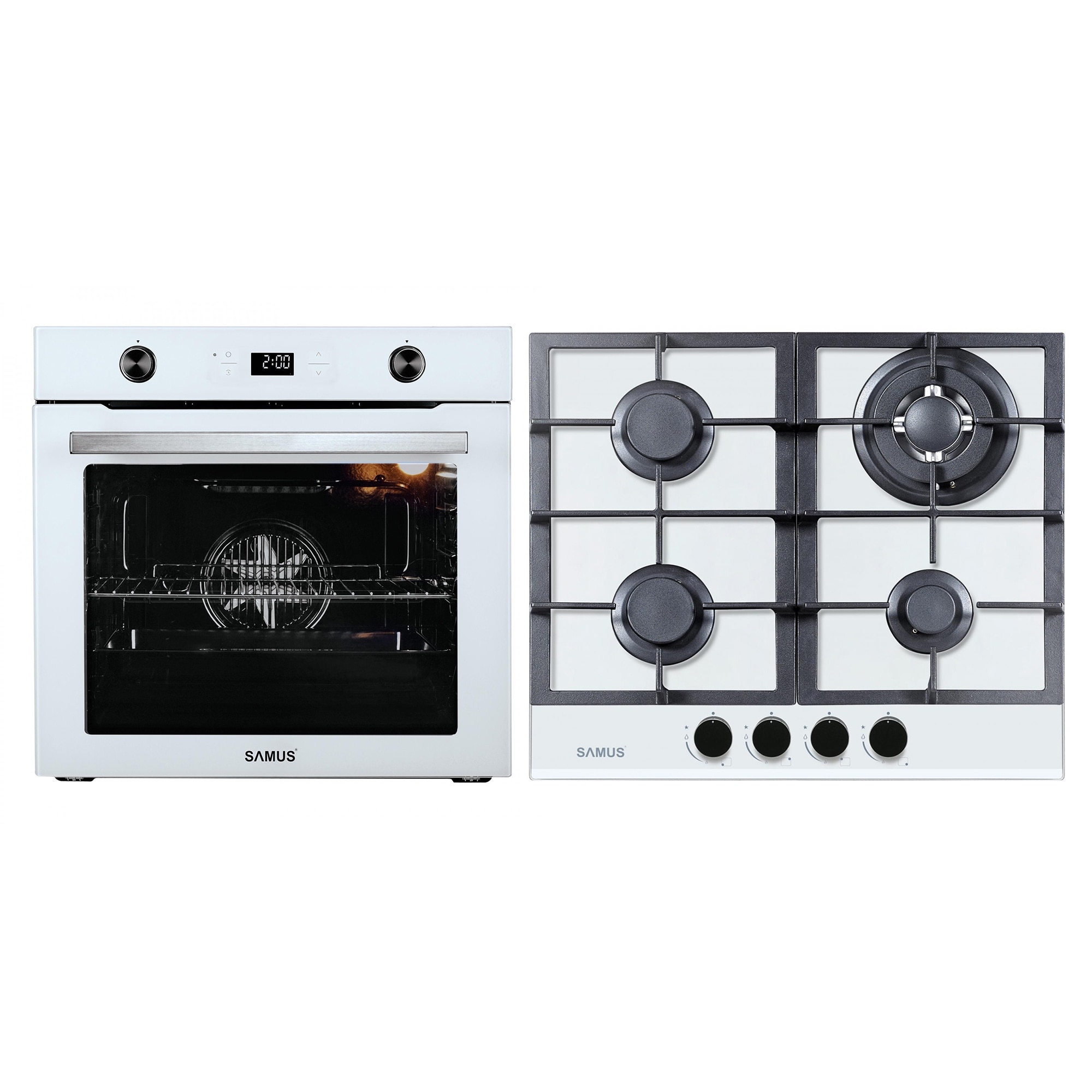 Pachet Incorporabil Samus Cuptor electric SC626WGD9, 75 L