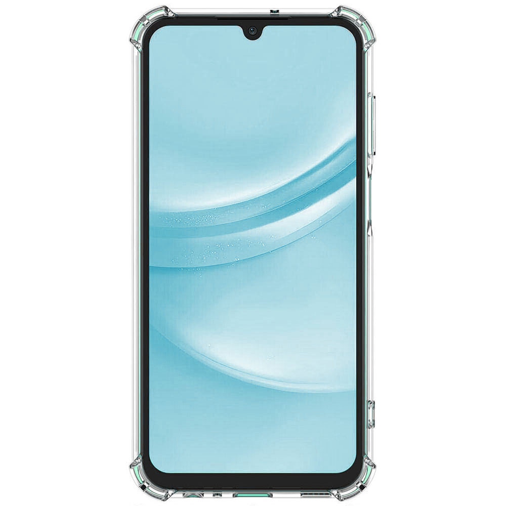 Husa de protectie compatibila cu Samsung Galaxy A25 5G, Clear Design Pro, Slim Fit, Antisoc, Colturi intarite, Silicon, Transparenta