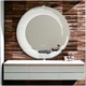 Oglinda Baie Premium, Iluminare LED cu Touch, Design, Sistem Dezaburire Rotunda 70x70 cm