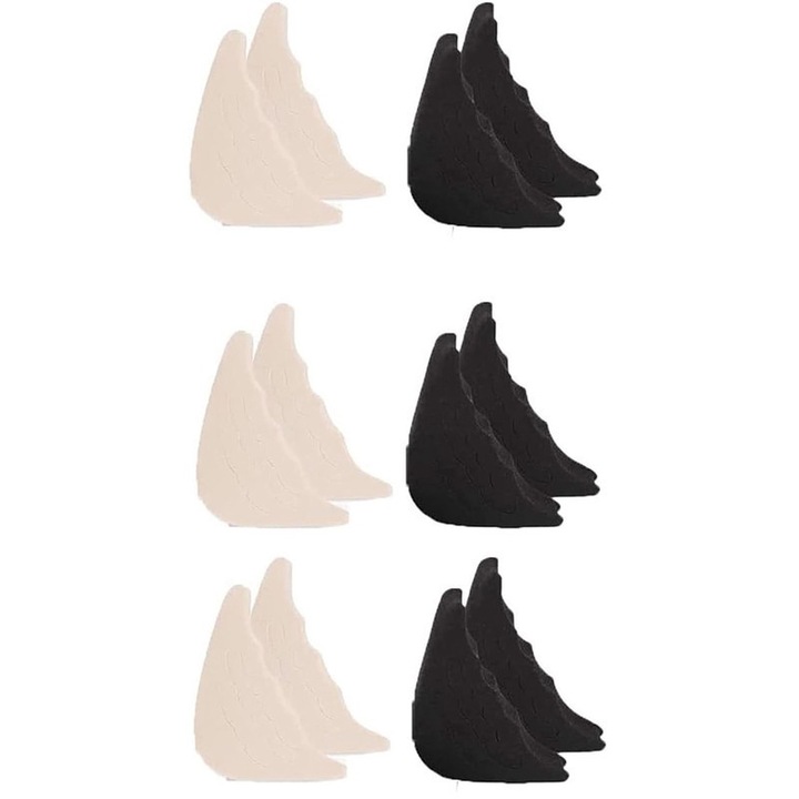 Set 3 perechi pernute degete, spuma EVA, 7x3x1.5cm