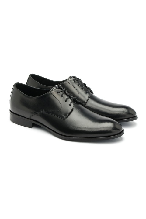 RYŁKO, Pantofi de piele Andrew, Negru, 41