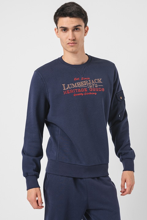 Lumberjack, Суитшърт с лого, Тъмносин
