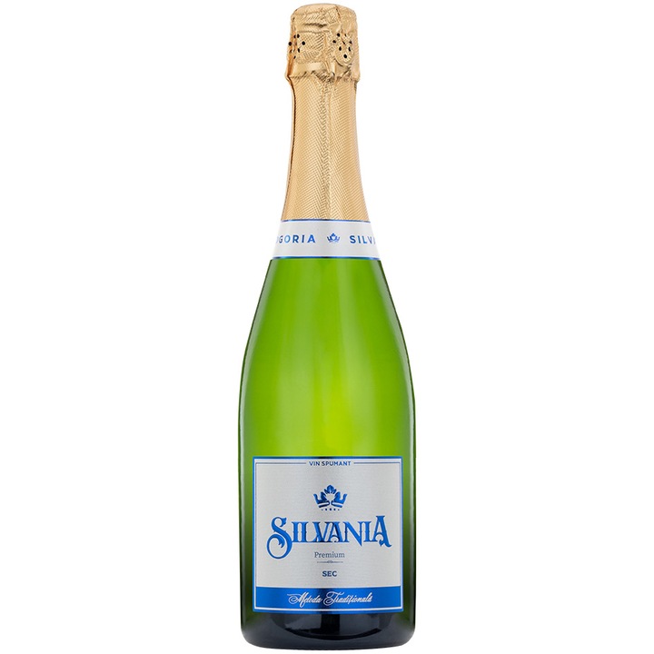 Vin Spumant Silvania Premium, Sec, 0.75l