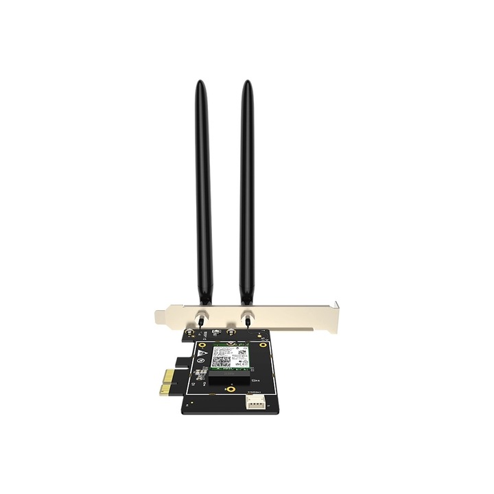 Adaptor Tenda E33 AX5400 tri-band Gigabit Wi-Fi 6E PCI-E