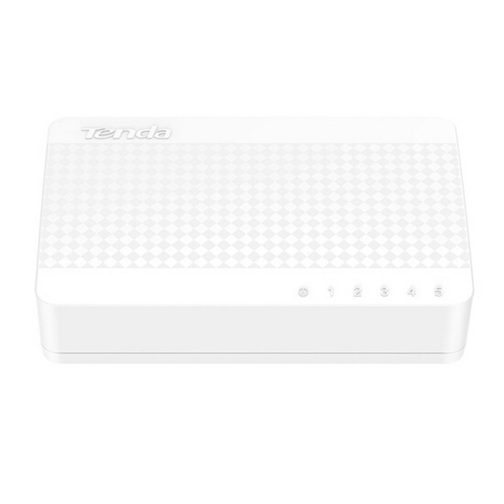 Tenda S105 5 portos gyors Ethernet switch, Fehér