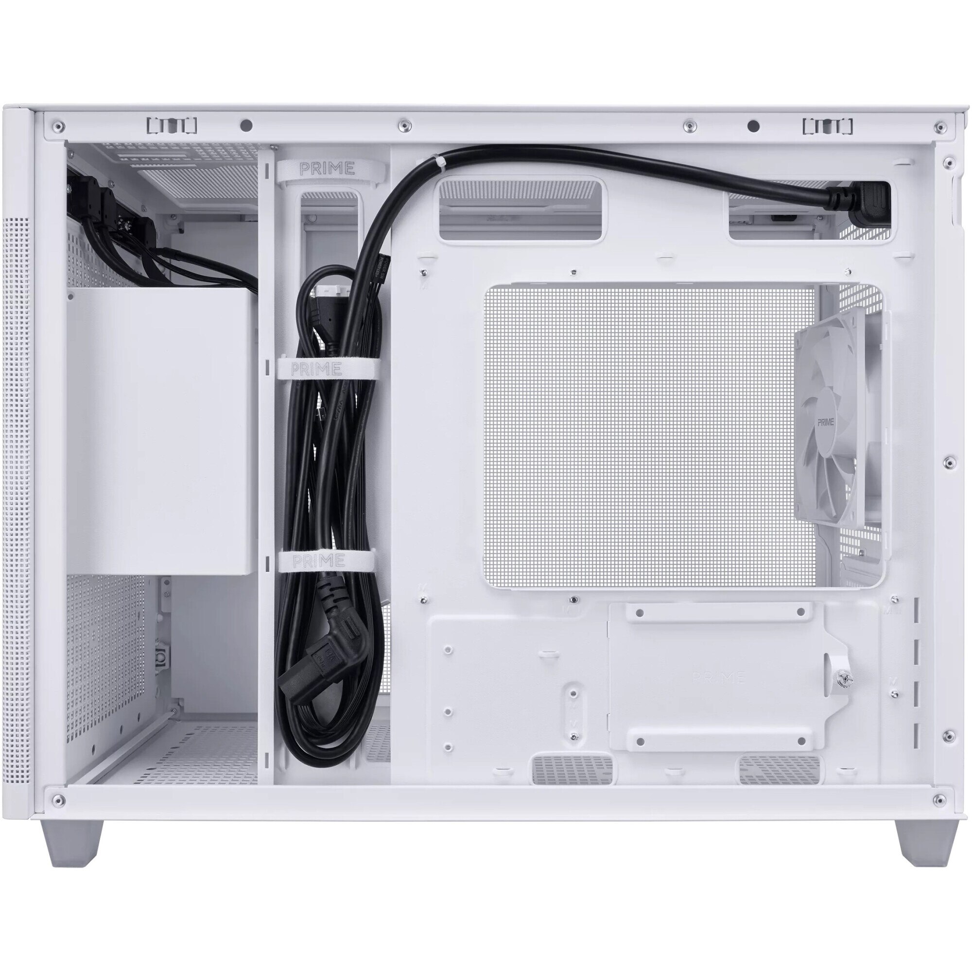 Carcasa PC ASUS AP201 Mesh, Micro-ATX, Alb - eMAG.ro