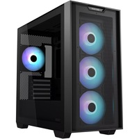 Carcasa PC ASUS A21 Tempered Glass, Micro-ATX, Negru