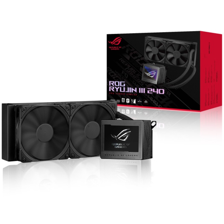 ASUS ROG RYUJIN III 240 processzorhűtő, fekete