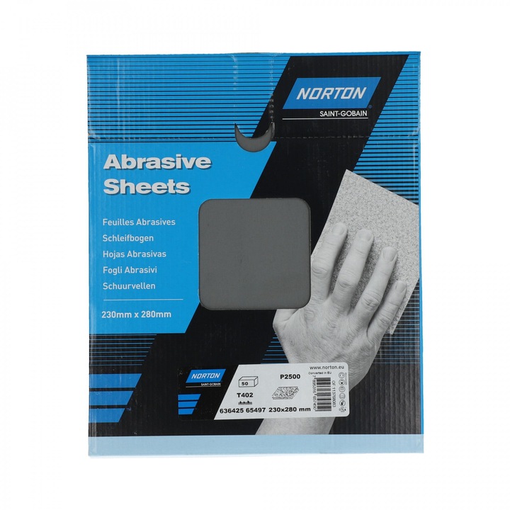 Norton Black Ice T417 vízálló csiszolópapír 230x280mm P2500