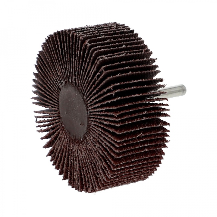 R265 csapos lamellás csiszolókorong Ø80x30x6mm P120