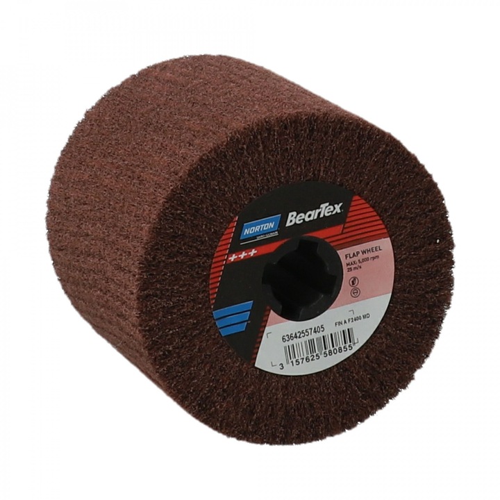 Satinex Beartex lamellás rost csiszolókorong Ø110x100x19mm Fine A