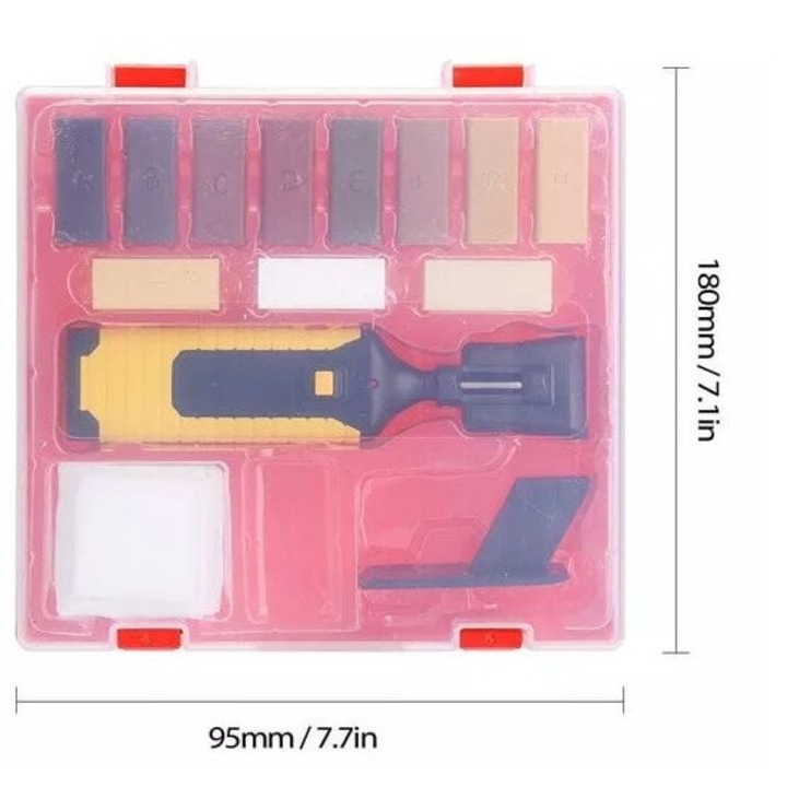 Kit reparare parchet laminat, QttvbTna, ABS/Rasina, Multicolor