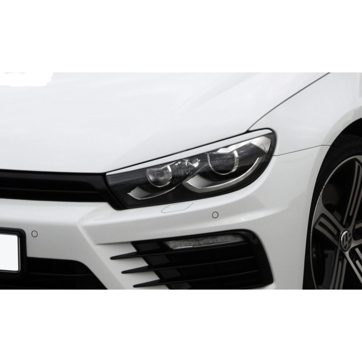 2 db fényszóró-szemhéj készlet, amely kompatibilis a 2008-2017-es VW Scirocco-val