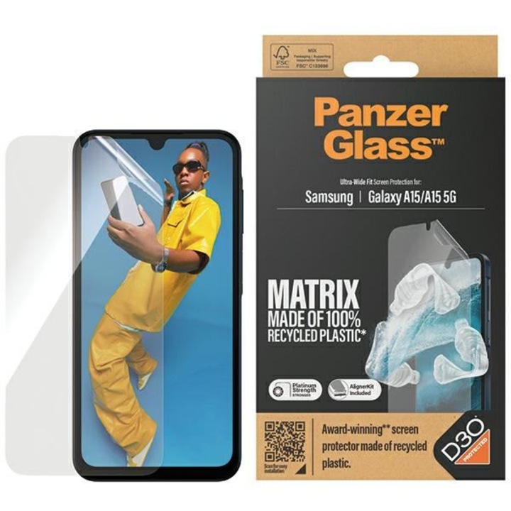 PanzerGlass Ultra-Wide Fit Samsung A15 / A15 5G fólia