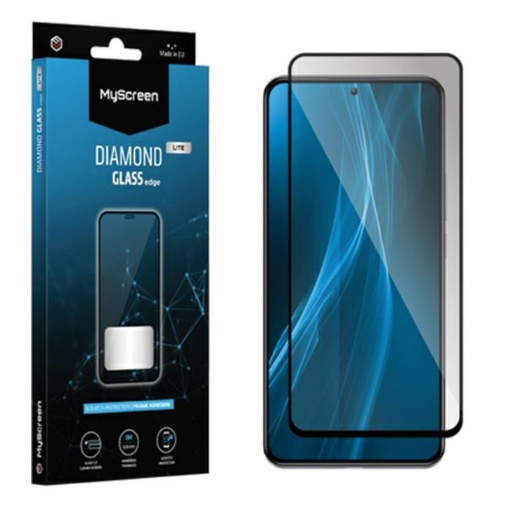 MS Diamond Glass Edge Lite FG Sam A15 5G A156 fekete Teljes ragasztós fólia