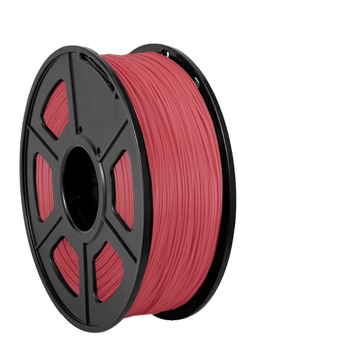 Filament 3D PLA Plus, rezistent si biodegradabil, rosu, 1.75mmx1KG