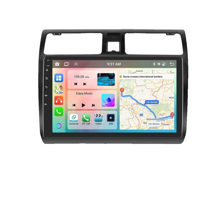 Navigatie GPS, Android, 4-64GB, 9 sau 10 inch, pentru Suzuki Swift 2005-2010, 4x45W, FM/RDS, Wi-Fi/USB/BT