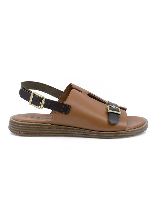 Sandale dama, Caspian, Cas-1317-212124, casual, Coniac