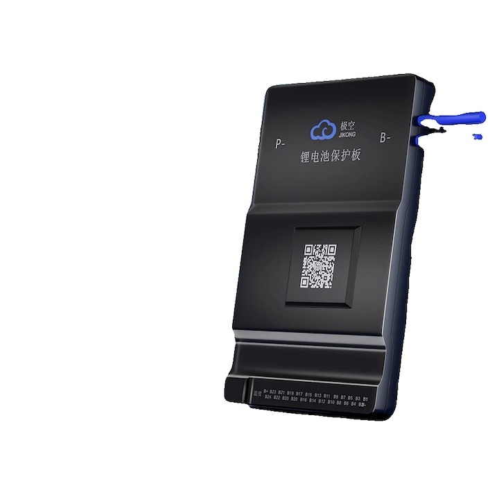 Modul BMS activ, conexiune Bluetooth, RS485, CAN, 40A-200A, multicolor, BD6A24S10P