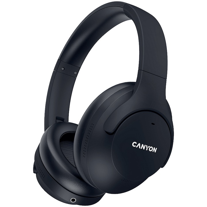 Canyon OnRiff 10 CNS-CBTHS10BK Fejhallgató, Bluetooth, Fekete