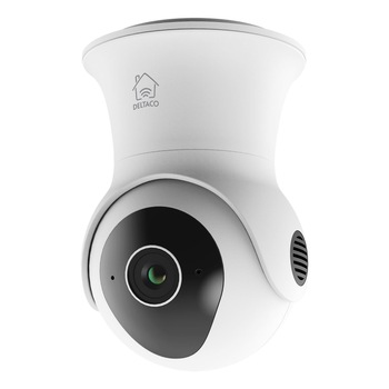 Camera de supraveghere Deltaco SMART HOME SH-IPC08 WiFi, IP65, 1080p, Alb