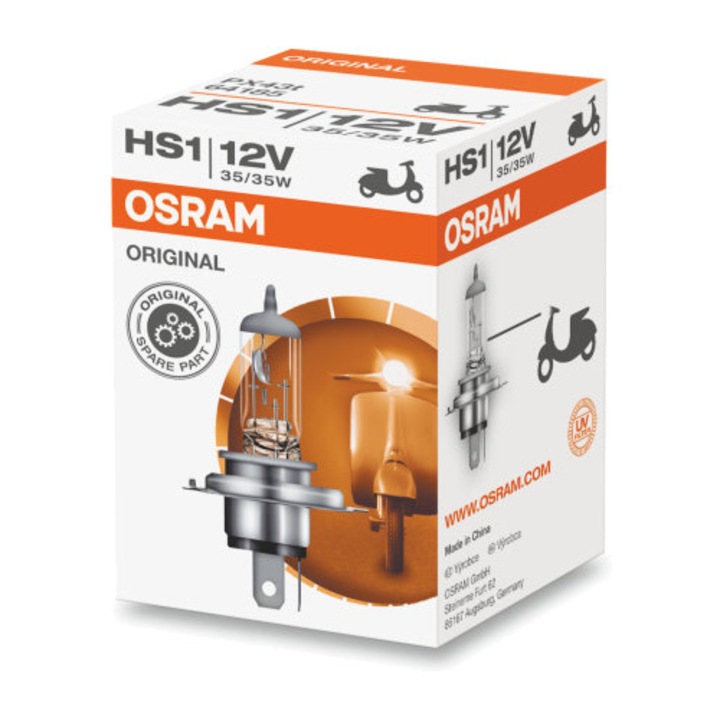 Osram HS1 Original Line halogén autó izzó, 35W, 300h élettartam