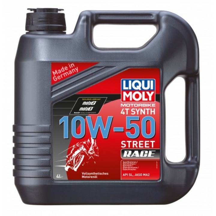 Ulei motor, Liqui Moly, Motorbike 4T Synth 10W-50, 4L
