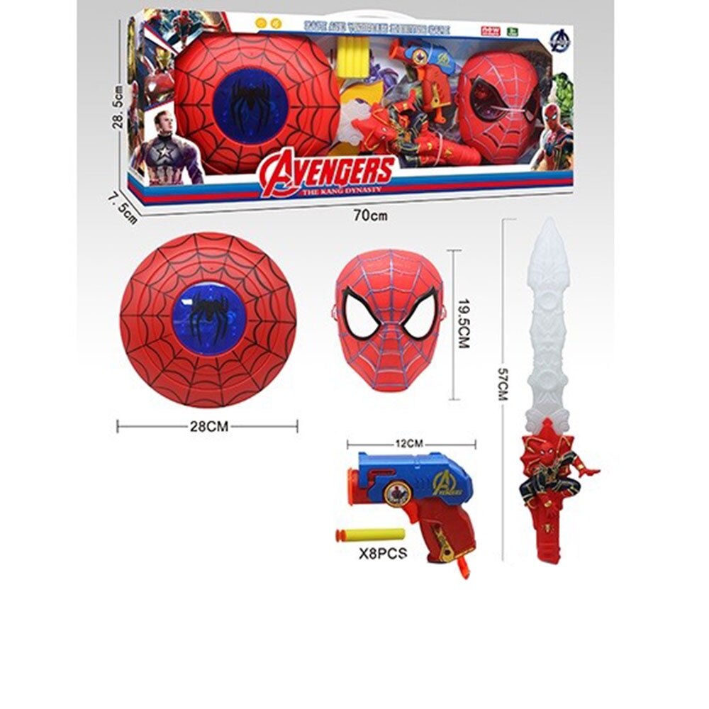 set-spider-man-masca-sabie-si-pistol-cu-sageti-emag-ro