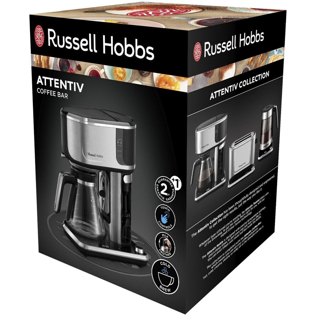Aparat de cafea cu filtru Russell Hobbs 2623056 Attentiv CoffeeBar