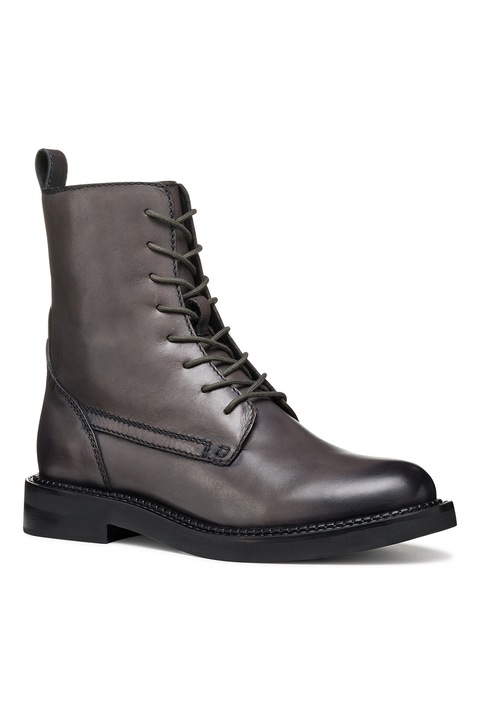 Geox, Ghete de piele, Violet aubergine