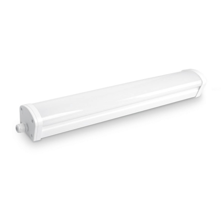 Tub neon, Videx, Plastic/Aluminiu, LED, 24 W, Alb