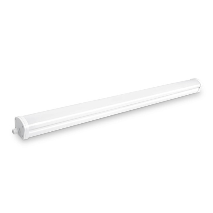 Tub neon, Videx, Plastic/Aluminiu, LED, 48 W, Alb