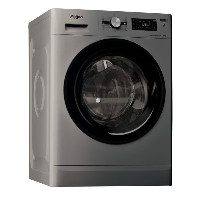 Masina De Spalat Rufe Profesionala Whirlpool AWG 914 S/D1, Clasa C, 9 Kg, 1400 Rpm, Argintiu