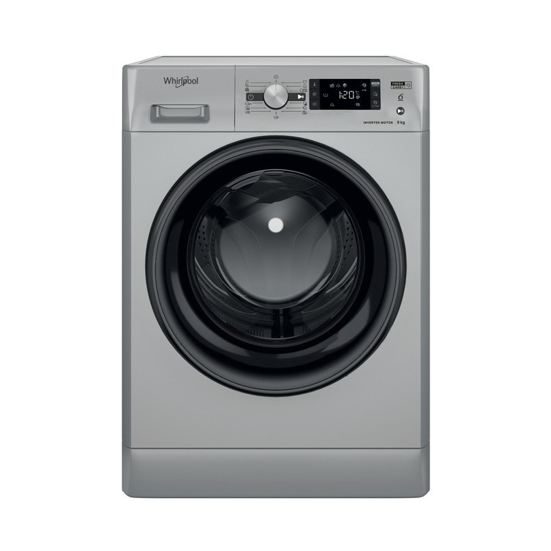 Masina De Spalat Rufe Profesionala Whirlpool AWG 914 S/D1, Clasa C, 9 Kg, 1400 Rpm, Argintiu