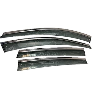 Paravanturi pentru Ford Kuga 2 II (05.2012 - ), fata si spate, set 4 bucati, marca AVR®, gama Chrome-Line