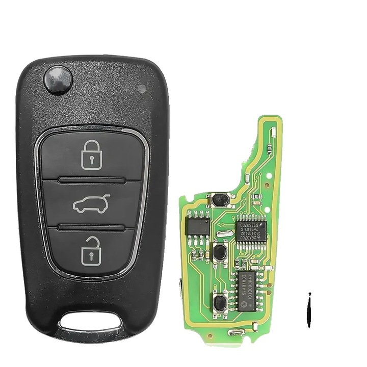 Set 5 chei telecomanda universala, XHORSE, XNHY02EN, negru