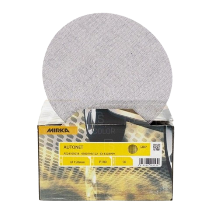 Autonet csiszolóháló Ø150 mm P180, 50 db/csomag