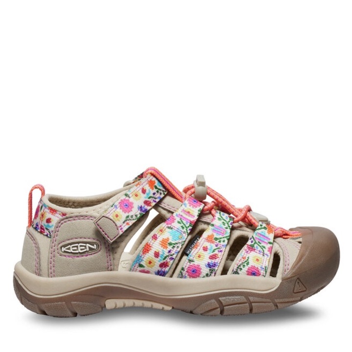 Gyermek szandál, 76258, Keen, Textil, Bézs