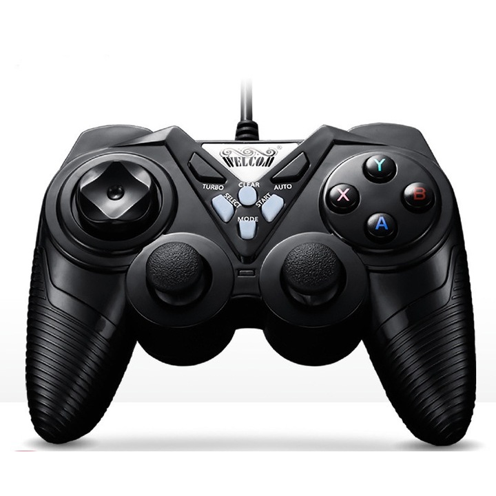 Gamepad, compatibil PC si console, 15x10x8cm