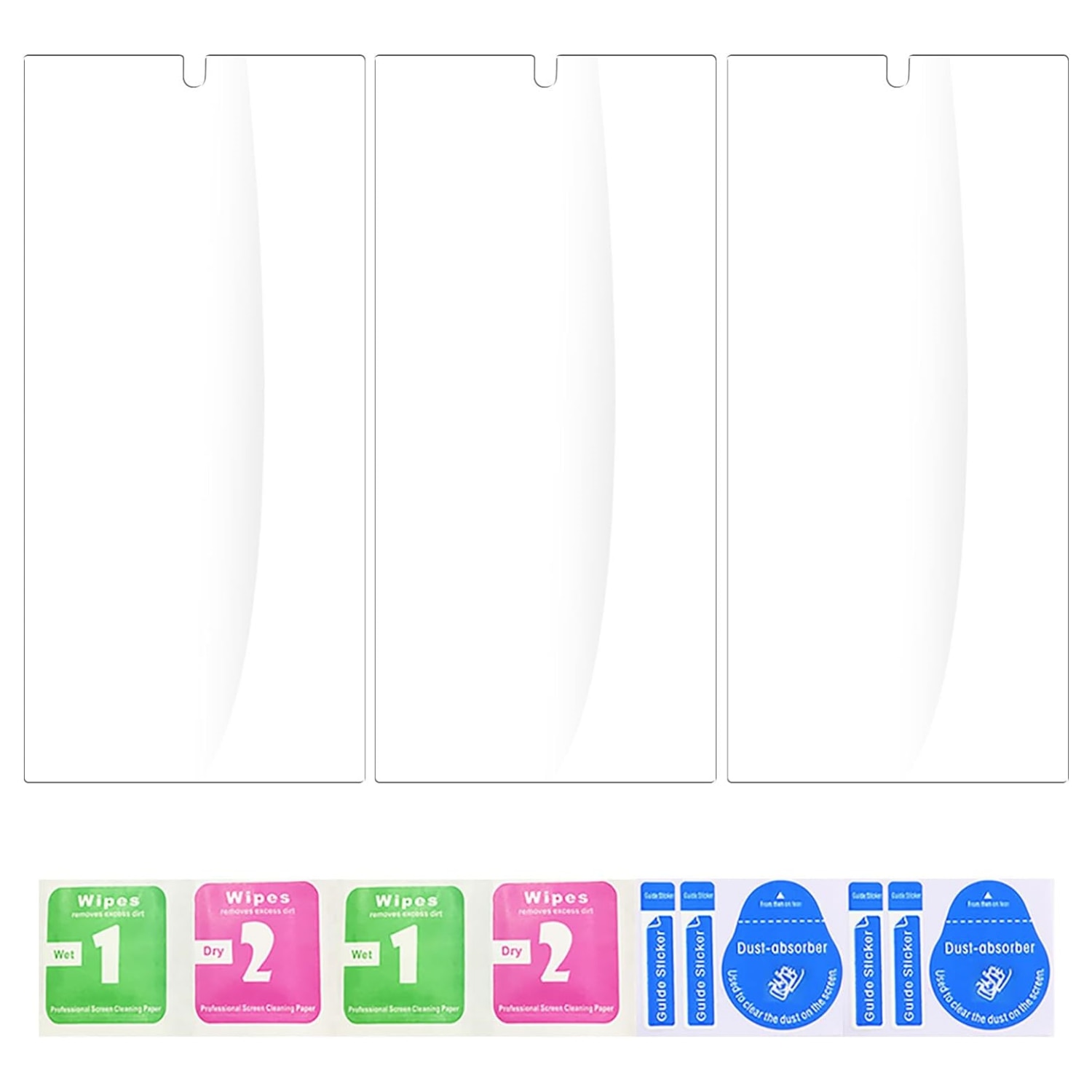 Set 3 X Folie protectie Sticla securizata Profesionala Ecran, enkourakoko®, pentru Samsung Galaxy S24 Ultra, Full Glue, Suporta deblocarea amprentelor digitale, Ultra HD, Anti Zgarieturi, Anti Socuri, Transparent