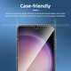 Комплект от 3 X професионално защитно фолио за стъкло на екрана, enkourakoko®, за Samsung Galaxy S24 plus, пълно лепило, поддържа отключване с пръстов отпечатък, Ultra HD, против надраскване, против удар, прозрачен