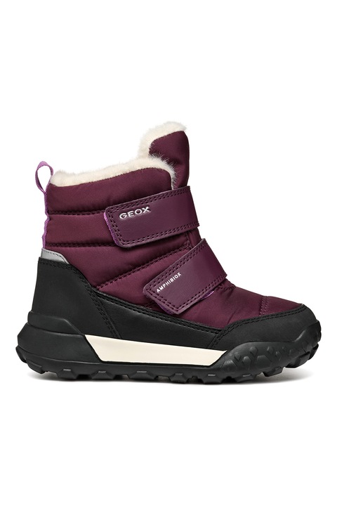 Geox, Ghete cu dublura si velcro, Rosu