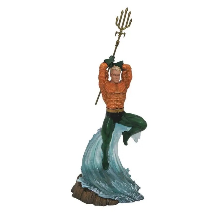 Figura DC Galéria, Aquaman képregény, PVC, 23 cm