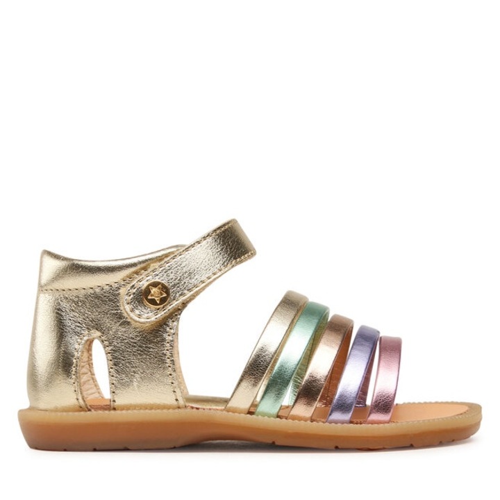 Pantofi sport copii Naturino, 302090501, Piele naturala, 24 EU, Multicolor