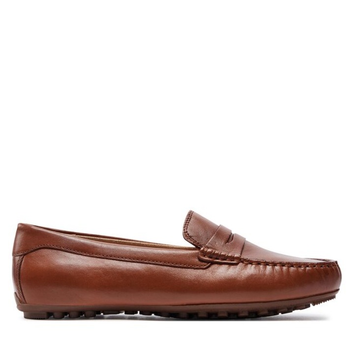 Női tornacipő Caprice, 303663223, Természetes bőr, Barna