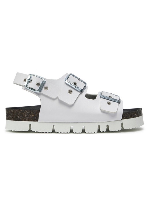 Sandale dama Brinkmann, 303787875, Piele ecologica, Alb, Alb